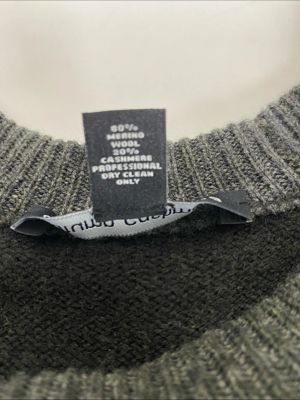 Autumn Cashmere Cashmere Wool Sweater Men’s Size Small